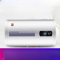 전기온수기 대용량 50L 보일러 난방 절약 온수 원룸 가족 목욕 욕실 펜션, 80리터 드럼 디지털 디스플레이 물과 정전 + Door