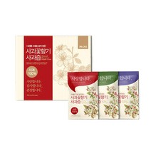 청송 사과꽃향기 사과즙 100ml 100팩, 단품, 단품