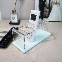 리모컨 정리함 거치대 리모콘 보관 꽂이 수납함 북유럽 박스, 민트