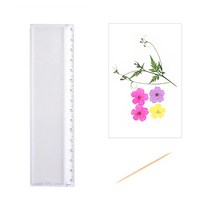 압화 아크릴자(평면자)만들기세트 DIY / 배경지없음 + 버베나디자인