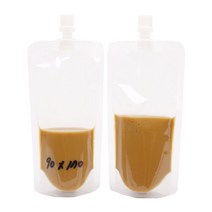 스파우트파우치/90x170mm/투명파우치/한약봉지