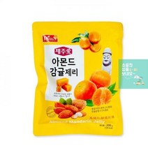 푸룻 젤리 아몬드제주애제리 감귤 한라봉 백년초 블루베리 과일젤리 간식, 아몬드 제리 (블루베리) [1]
