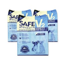 (메카몰) SAFEV2 세이프브이투 연어고기 강아지사료 2kg x 3
