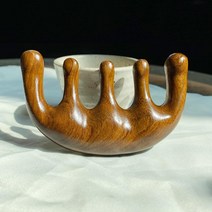 괄사 마사지도구 경락용품, U형 괄사빗