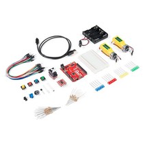 SparkFun 팅커 키트 STEM 및 STEAM 아두이노 프로그래밍과 호환 배우기 11 회로 블링크 LED 크리에이트 사이먼 게임 제어 모터 조명 센서 온도 등