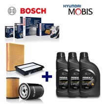 뉴 모닝 09년6월이전 가솔린 보쉬필터+순정오일 세트