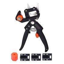 접목가위 전지가위 정원 Pruner 농업 가지 치기 가위 접목 과일 나무 예방 접종 Secateurs 절단 칼 도구 세트, [09] Set H