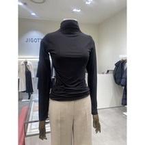 [JIGOTT] 지고트 하이넥 슬림핏 티셔츠 JMAE0TS09