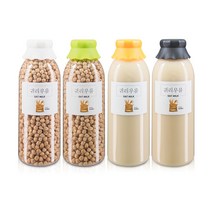 페트병 프리미엄 우유1000ml(1리터)(A) 35파이, 마개[속마개]주황