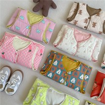 [기획상품] 아동 양면자켓+양면조끼 세트 오리털 유아 아기 점퍼 패딩