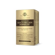 Solgar 솔가 어드밴스드 수십억 도필러스 60개 야채 캡슐 장내 식물군 지원 1인분 당 50억 개 미생물 글루텐 유제품 락토스 우유 무료 비건 60인분