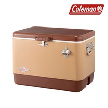 [콜맨코리아] 54QT 60주년 스틸 벨트 쿨러 버터 너츠 3000006609