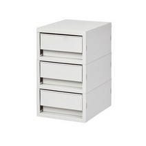 책상위 미니 서랍장 책상 수납함 1단 2단 3단 데스크 오거나이저 정리함 그레이, 소형-3단