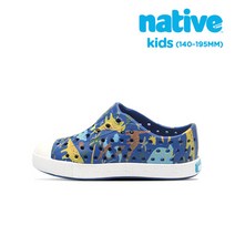 네이티브 [NATIVE] 제퍼슨 프린트 키즈_블루다이노