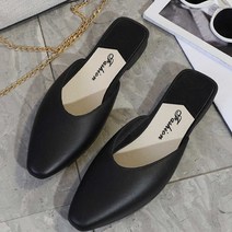 출근룩 데일리 슈즈 여름 여자 샌들 뮬슬리퍼 구두_221427EA