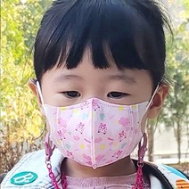 로보카 폴리3D입체마스크 100매 어린이 마스크 유아 아동 키즈 일회용 소형 새부리형, 엠버100매