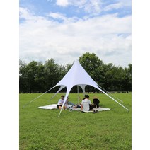 퍼걸러 파고라 원두막 야외 비 방수 육각 텐트 캐노피 피크닉 비치 캠프 Pergola Windproof Sunscreen MultiPerson Beach Tent