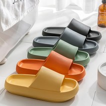Summer sale!! 곰돌이샵 마시멜로우 eva 층간소음방지 슬리퍼 푹신한 실내화 임산부 슬리퍼 발편한 다용도화 4cm 키높이