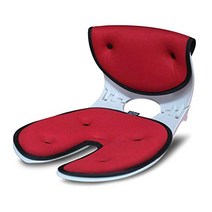 OriBack [오리백 의자] 골반 서포트 의자 자세 교정 쿠션 (메이커 순정) 1 년 보증 (어번 레드)