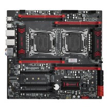 X99 메인보드 DDR4 DDR3 D3 D4 고성능 CPU 메인보드, 아미그린