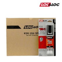 록앤록 주사기형 에폭시 접착제 24ml, 24개