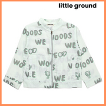 [리틀그라운드8] 데님인더박스(73311-202-01)레츠러브도비집업 아동집업 아동간절기 아우터 여름집업 선물