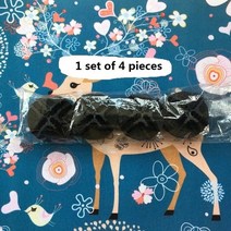 강아지 펜스 울타리 출입문 안전문 대문 휀스 개집만들기 고양이 방충망 펫도어 diy 개, 블랙 1 세트