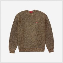 슈프림 멜란지 립 니트 가을 겨울 스웨터 브라운 21 스웨터티 간절기 659686 [정품]