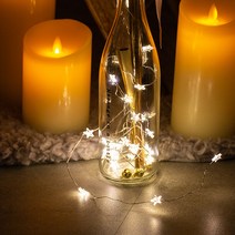 LED 미니 별 줄전구 30구, 혼합색상