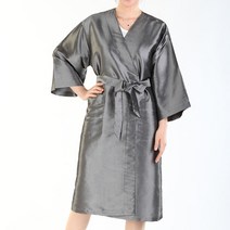 미용가운 브이 끈 가운, 브이 끈 가운(라이트그린), 1개