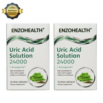 Enzo Health 엔조헬스 유릭 애시드 솔루션 24000 + 엔조제놀 70caps 2팩