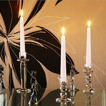 [홈앤하우스] 써클 크리스탈 촛대 14Cm 테이퍼 양초용, 상세 설명 참조