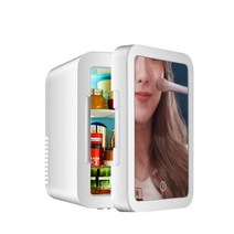 화장품냉장고 뷰티 차량용 미니소형 디자인 여자 냉온장고, CN, EU, White EU Plug