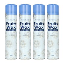 과일나라 후르츠왁스 헤어스프레이, 300ml, 4개