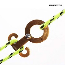 캠핑 로프걸이 후크 골드/텐트/타프/캠핑공구/스트링, 단품