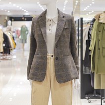 [AK PLAZA] [ab.f.z] 엘보우패치헤링본체크자켓 (KSV4HJ17K)