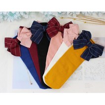 예쁜 리본 양말 엄마 딸 커플 순면 양말