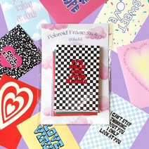 Polaroid Frame Sticker Kitsch, 1개