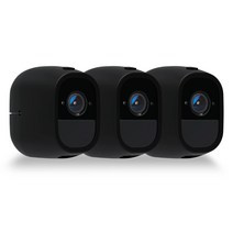 브래킷 외부cctv 3pcs 스킨 커버 arlo pro 및 arlo pro 2 실리콘 케이스 uv 및 내후성 커버 보안 카메라 액세서리 보호, 번들1
