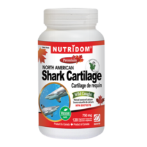 Nutridom 뉴트리돔 상어 연골 750 mg 120 Vcaps Nutridom Shark Cartilage 750 mg 120 Vcaps, 120정 - 1병