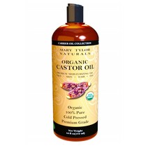 Mary Tyler Naturals 100% 피마자 오일 기름 473ml