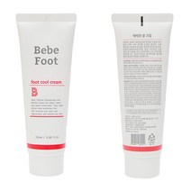 베베풋 쿨크림 100ml 발냄새 발뒤꿈치 굳은살 아기발 발각질제거, 1개