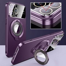 아이폰 슬림 전기도금 케이스 미끄럼 방지 내마모성 충격 방지 슬림 에어 시스템 터치감으로 전체 지문 방지 라지 윈도우 마그네틱 도금 마그네틱 거치대 케이스