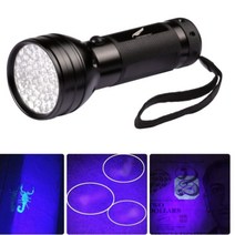 UV 자외선 랜턴 고출력 LED 손전등 형광물질 식별, 1
