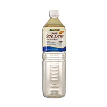 [대상] 슈가카페시럽 1.5 L화이트시럽, 1개, 1.5L