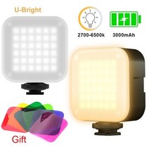VIJIM VL81 LED 비디오 라이트 카메라 3005600K 850LM 65W 콜 슈 미니 Vlog 필 3000mAh 널 램프 사진, CHINA_U-Bright