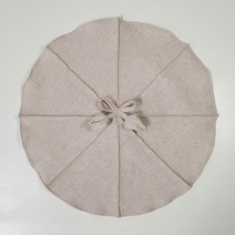 [천아트 반제품] 린넨 연잎 다포 (베이지), 1개