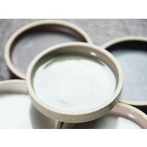 무경도자기 일자합 찬기, 카키