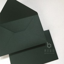 결혼 답례 축의금 고백 편지 봉투 빈티지 그린 시리즈 일본 로사 종이 105mmx155mm 인사말 카드 청첩장, 밝은 회색