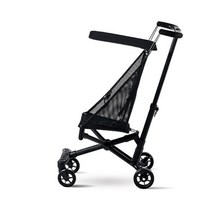 초경량유모차 기내 반입 간이 휴대용 접이식 경량 초소형 간편 유모차, 블랙